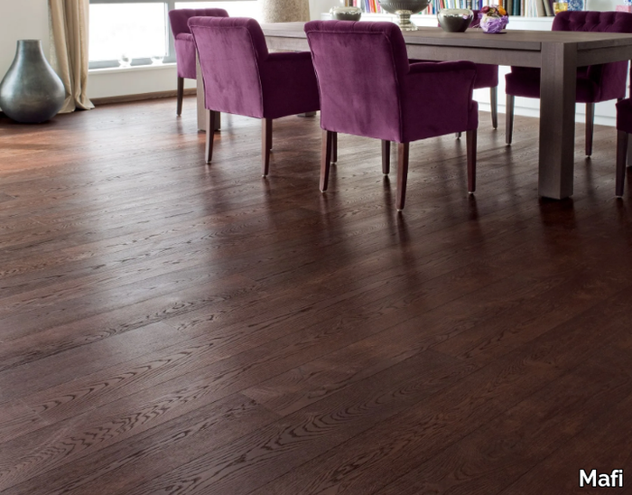 NERO OAK VULCANO - NATURAL OIL - Oak flooring _ Mafi