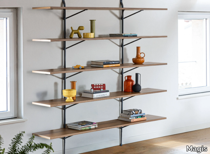 OFFICINA - Open floating bookcase _ Magis