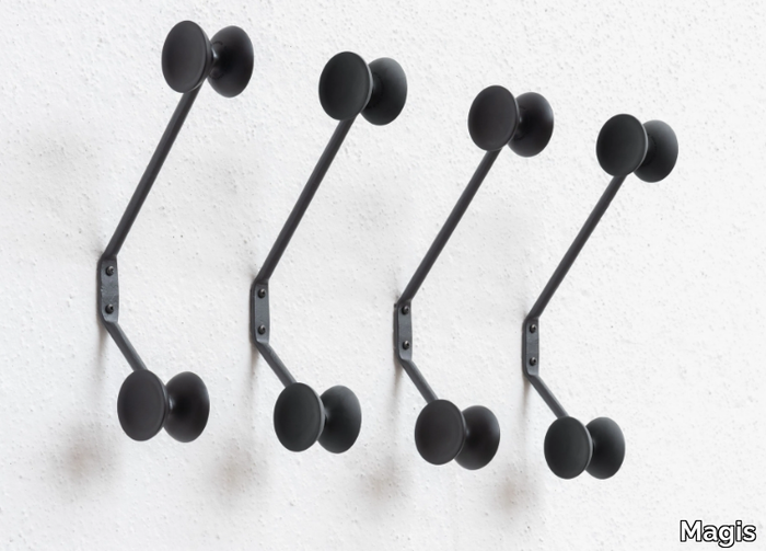 OFFICINA - Wall-mounted iron coat rack _ Magis