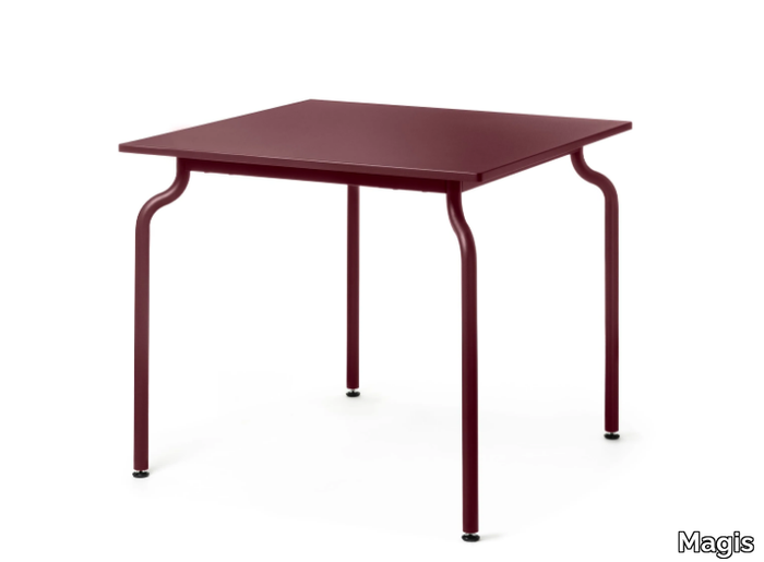 SOUTH - Square steel table _ Magis