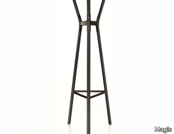 STEELWOOD COAT STAND - Wooden coat rack _ Magis