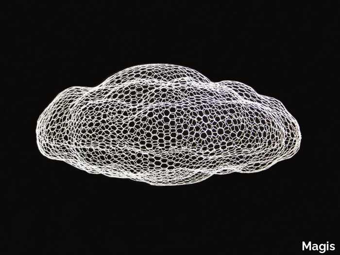 CLOUDS - Wire mesh hanging decoration _ Magis