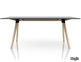 BUTCH – THE WILD BUNCH - Rectangular HPL table _ Magis