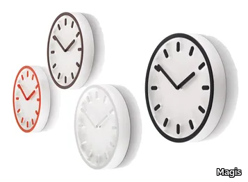 TEMPO - Wall-mounted ABS clock _ Magis