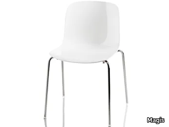 TROY - Stackable polycarbonate chair _ Magis