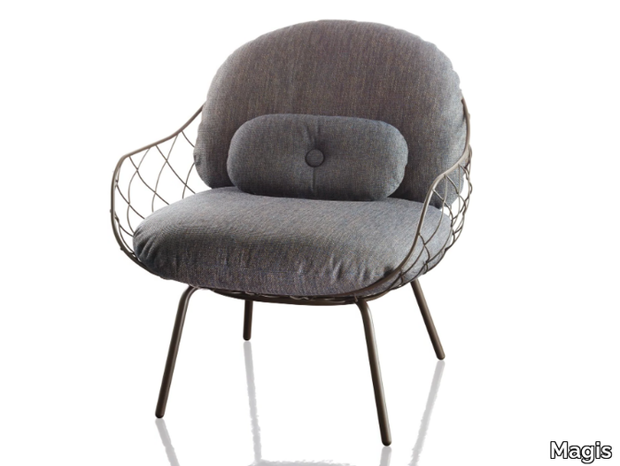 PIÑA - Fabric easy chair _ Magis