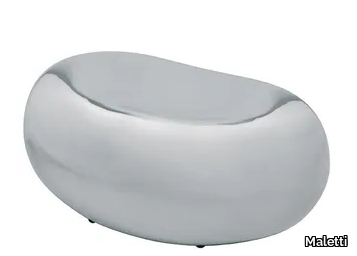 FOOT-DREAM - Aluminium footstool _ Maletti