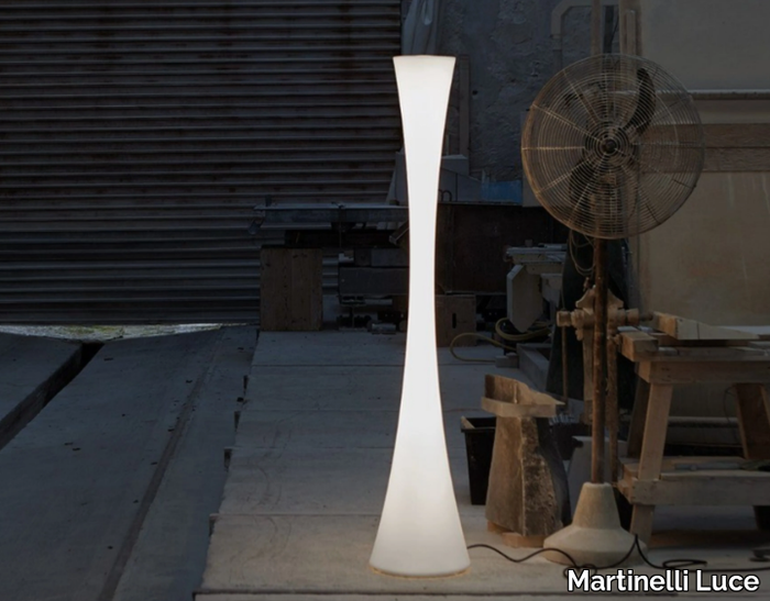 BICONICA POL - Polyethylene floor lamp _ Martinelli Luce