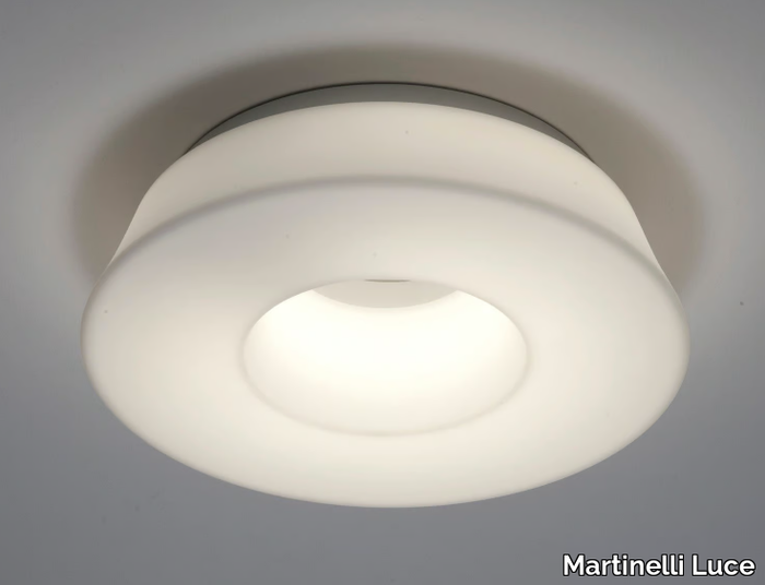 CIRCULAR POL - LED polyethylene ceiling lamp _ Martinelli Luce