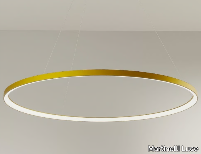 LUNAOP SLIM - LED aluminium pendant lamp _ Martinelli Luce