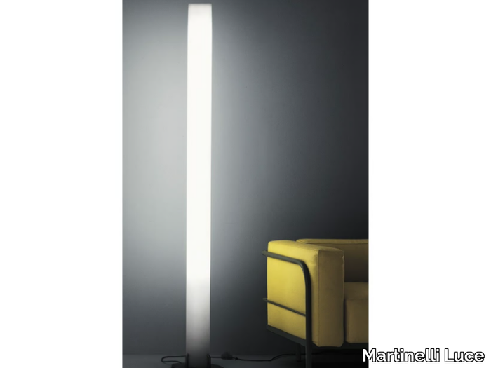 PISTILLO - Methacrylate floor lamp _ Martinelli Luce