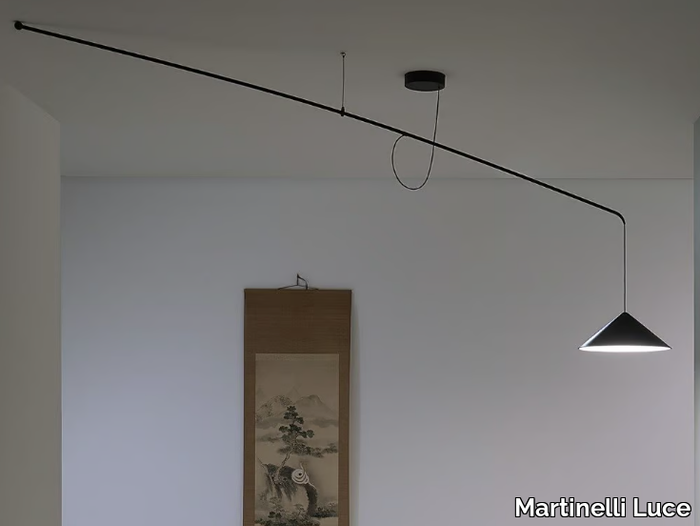 VELA - LED aluminium pendant lamp _ Martinelli Luce