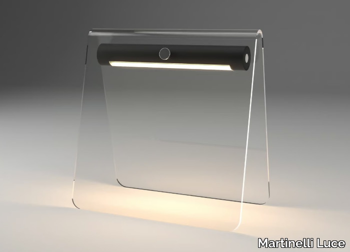 WAND - Plexiglass table lamp _ Martinelli Luce