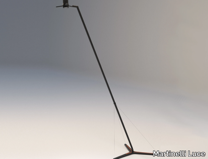 Y3 - LED adjustable aluminium floor lamp _ Martinelli Luce