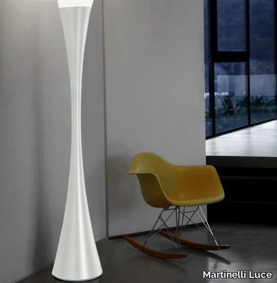 BICONICA LED - LED resin floor lamp _ Martinelli Luce