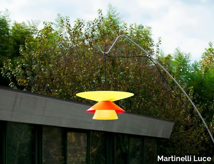 LADY GALALA outdoor - Methacrylate outdoor pendant lamp _ Martinelli Luce