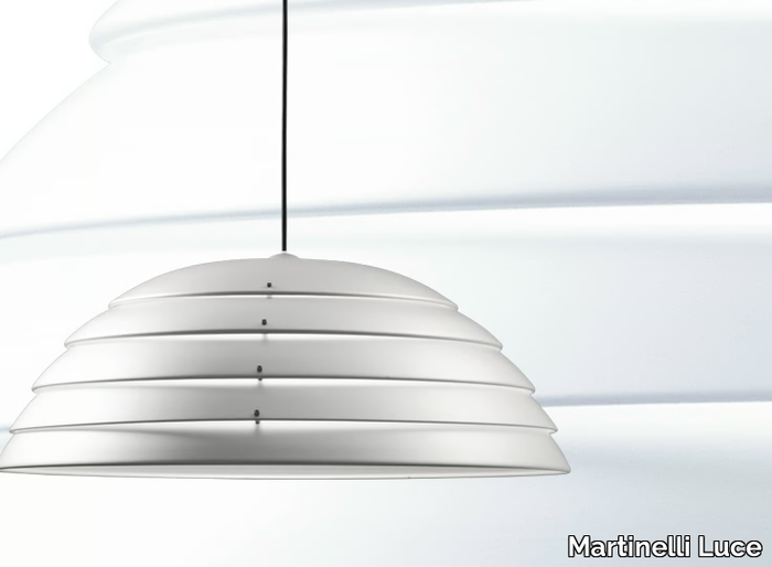 CUPOLONE - Aluminium pendant lamp _ Martinelli Luce