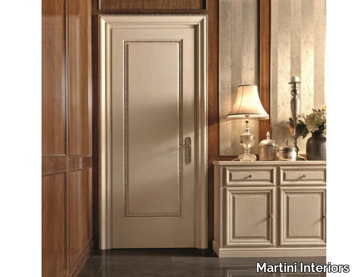 MICHELANGELO - Hinged wooden door _ Martini Interiors