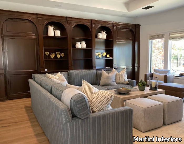 BAKERSFIELD - Solid wood boiserie _ Martini Interiors