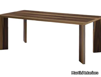 TOMMY - Rectangular wooden table _ Martini Interiors