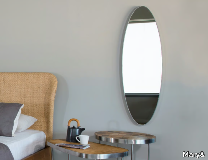 OVAL - Oval wall-mounted mirror _ Mary&