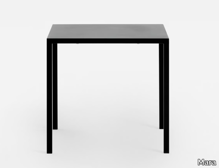 IVO - Square metal garden table _ Mara