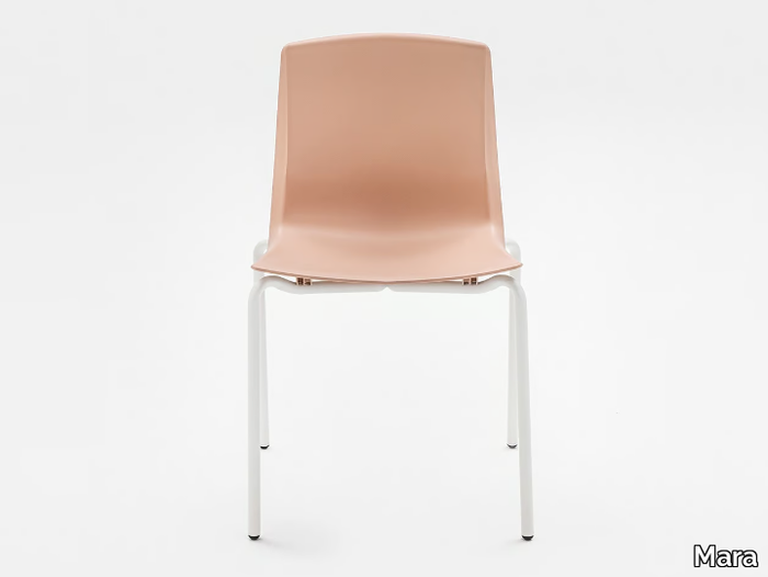 LOTO 100% RECYCLED - Stackable polypropylene chair _ Mara