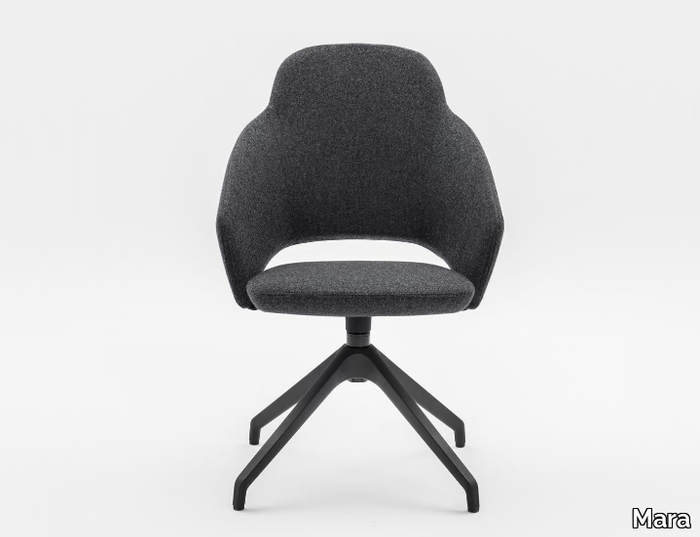 ICON 7150 - Swivel trestle-based fabric office chair _ Mara