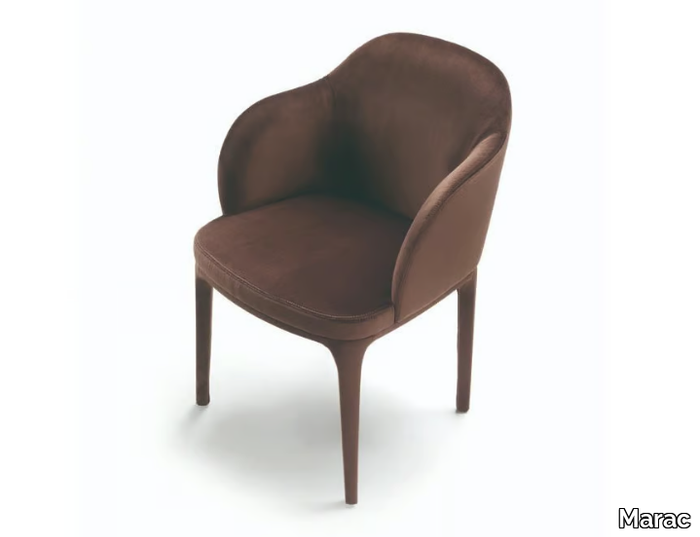 ANITA - Upholstered chair with armrests _ Marac