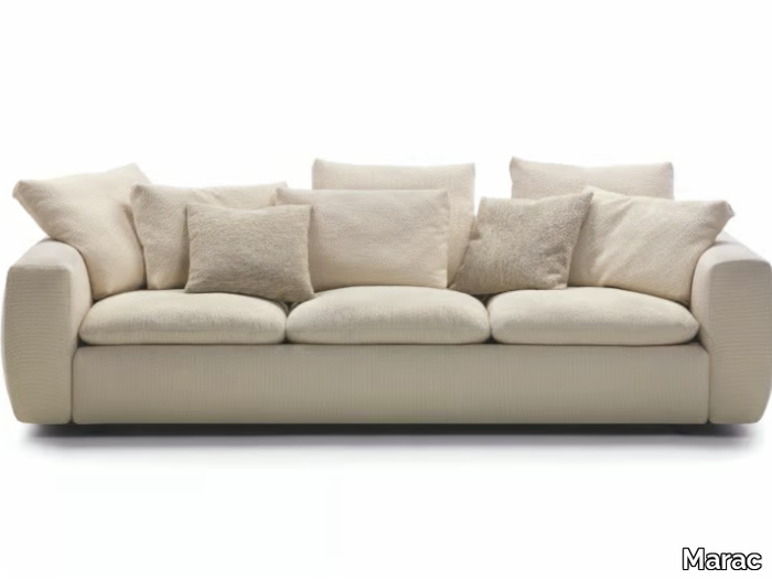 NEMO - 3 seater fabric sofa with removable cover _ Marac