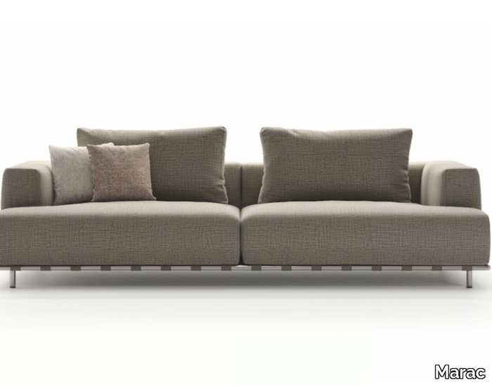 AVALON PLUS - 2 seater fabric sofa with removable cover _ Marac