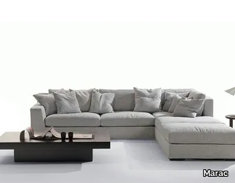 GRANMILANO - Fabric sofa with chaise longue _ Marac