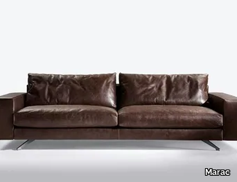 METROPOLI - 4 seater leather sofa _ Marac