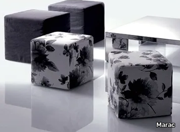 QUADRO - Upholstered pouf _ Marac