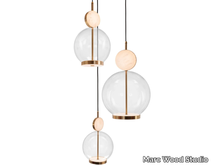 ROSA CLUSTER 3 - LED pendant lamp _ Marc Wood Studio