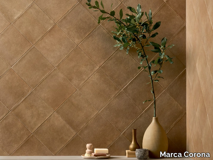 TERRACRETA CHAMOTTE - Full-body porcelain stoneware wall/floor tiles _ Marca Corona