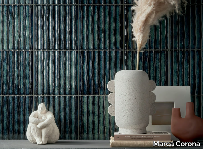 TERRACRETA RILIEVO LACCA - Glazed porcelain stoneware wall tiles _ Marca Corona