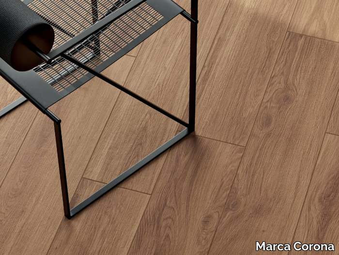 ELISIR BRUNO - Porcelain stoneware wall/floor tiles with wood effect _ Marca Corona