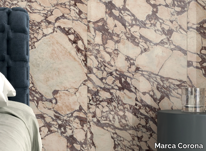 FOYER ROYAL DRAMA - Porcelain stoneware wall/floor tiles with marble effect _ Marca Corona