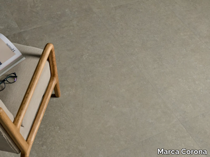 ARKISTYLE FOSSIL - Porcelain stoneware wall/floor tiles with stone effect _ Marca Corona