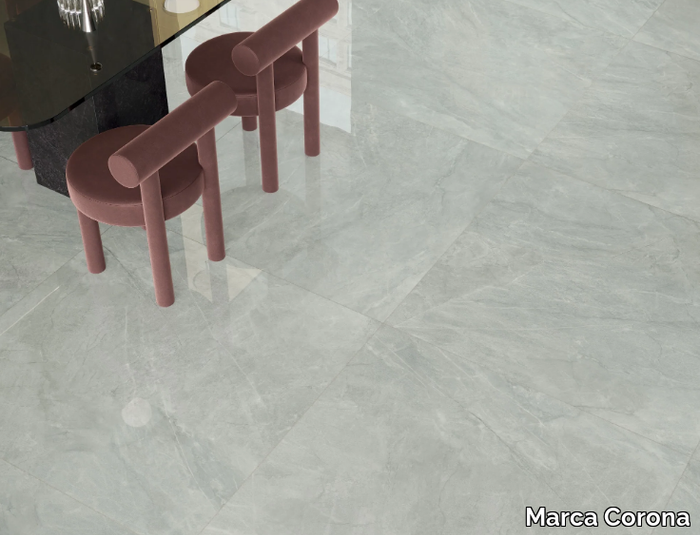 FOYER ROYAL CHIC - Porcelain stoneware wall/floor tiles with marble effect _ Marca Corona