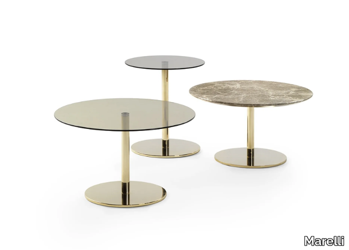 BREAK - Round coffee table _ Marelli