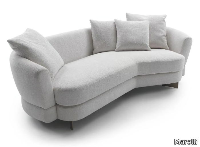 JEFF - 3 seater corner fabric sofa _ Marelli