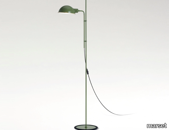 FUNICULÍ - Adjustable metal floor lamp _ Marset