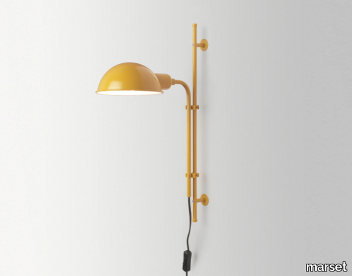 FUNICULÍ A - Adjustable metal wall lamp _ Marset