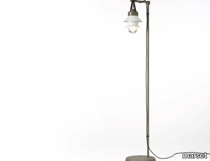 SANTORINI - Polycarbonate floor lamp _ Marset