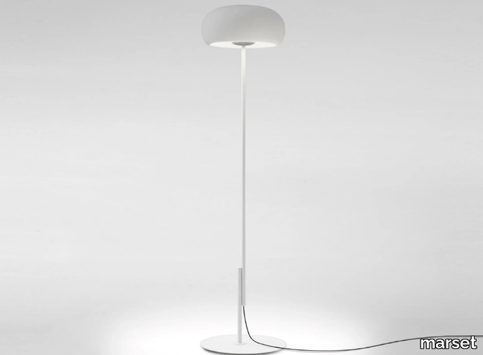 VETRA - LED blown glass floor lamp _ Marset