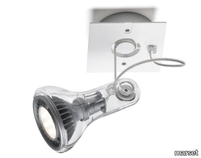 ATLAS - Ceiling polycarbonate spotlight _ Marset