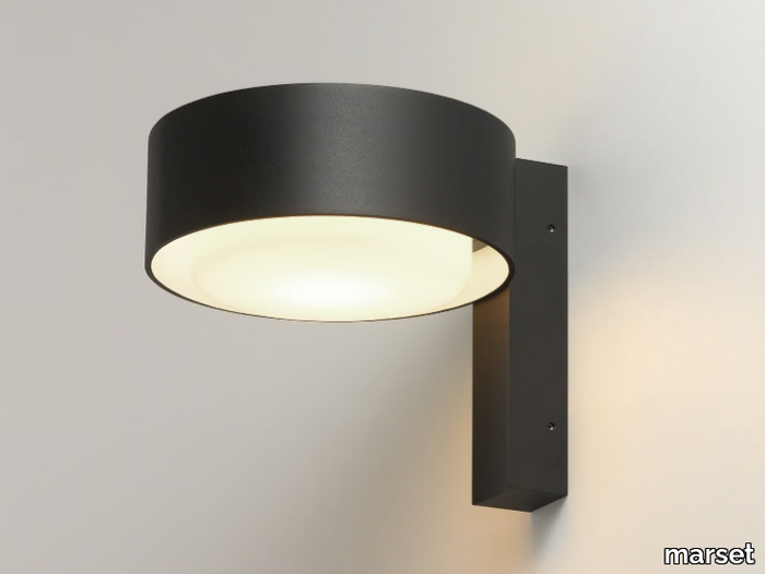 PLAFF-ON! - LED aluminium outdoor wall lamp _ Marset