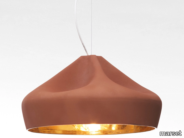 PLEAT BOX 36-47 - LED ceramic pendant lamp _ Marset